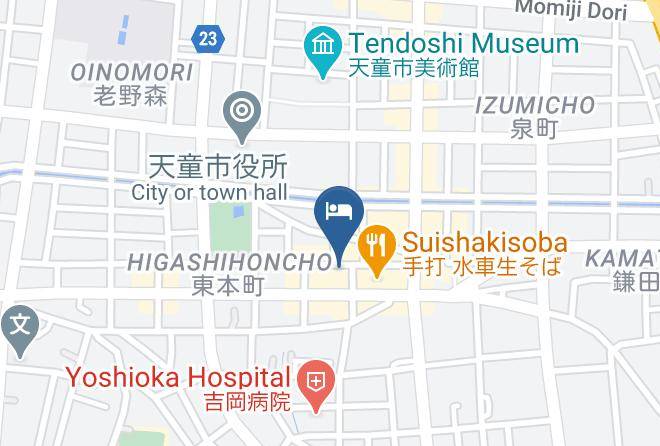 Tendo City - Hotel Pearl City Tendo Maps
