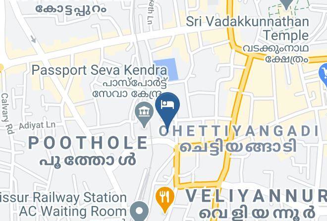 Hotel Pearl Regency Map