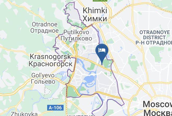 Moscow - Hotel Pechora Maps