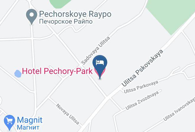 Pechorsky District - Hotel Pechory Park Maps