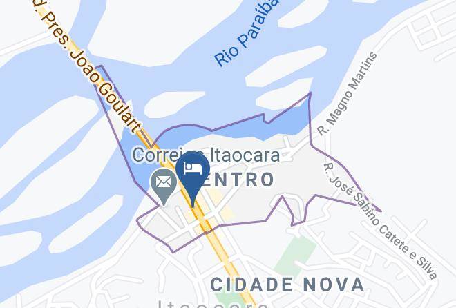 Itaocara - Hotel Pedra Bonita Maps