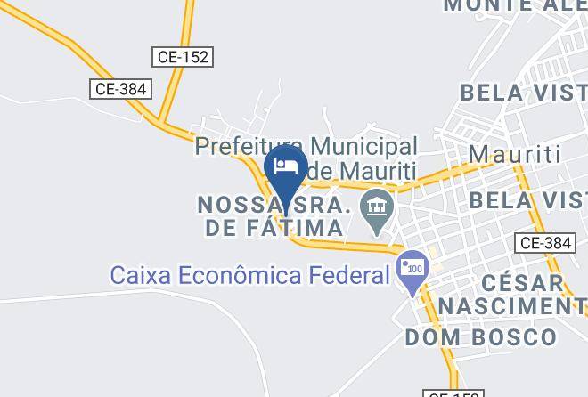 Hotel Pedra Da Letra Map