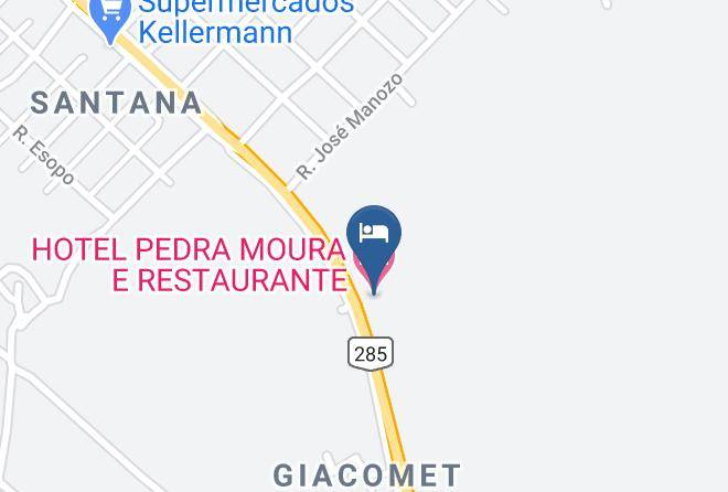 Vacaria - Hotel Pedra Moura E Restaurante Maps