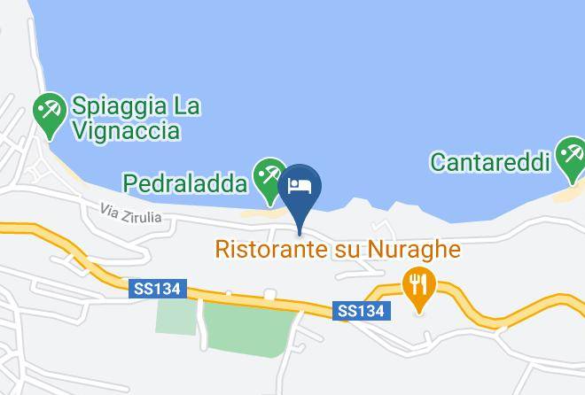 Sassari - Hotel Pedraladda Maps