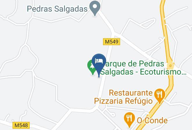 Vila Pouca De Aguiar - Hotel Pedras Salgadas Spa Maps