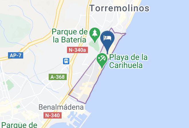 Malaga - Hotel Pedro La Carihuela Maps