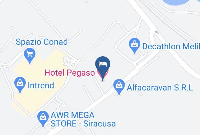 Syracuse - Hotel Pegaso Maps