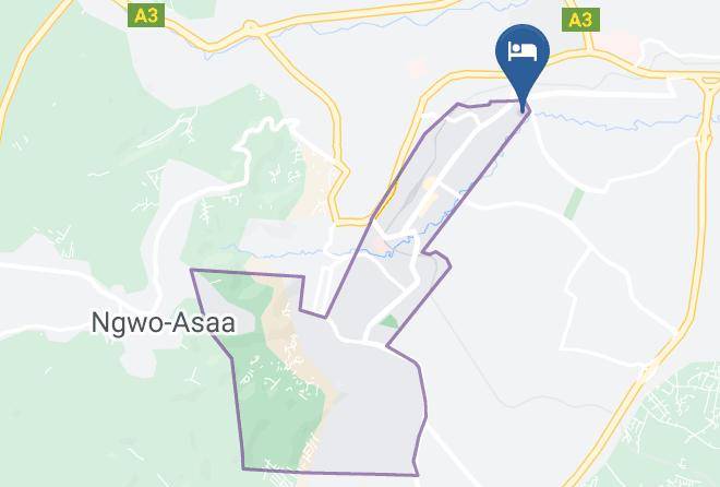 Enugu - Hotel Pegasus Maps