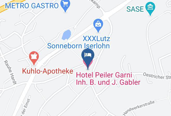 Markischer Kreis - Hotel Peiler Garni Inh B Und J Gabler Maps