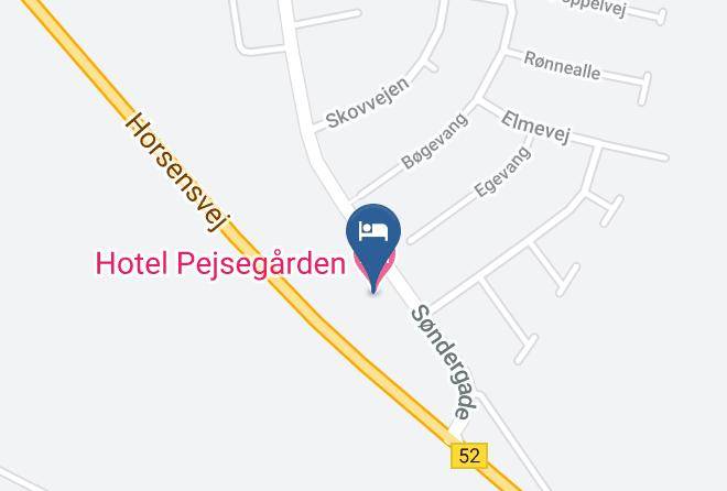 Braedstrup - Hotel Pejsegarden Maps