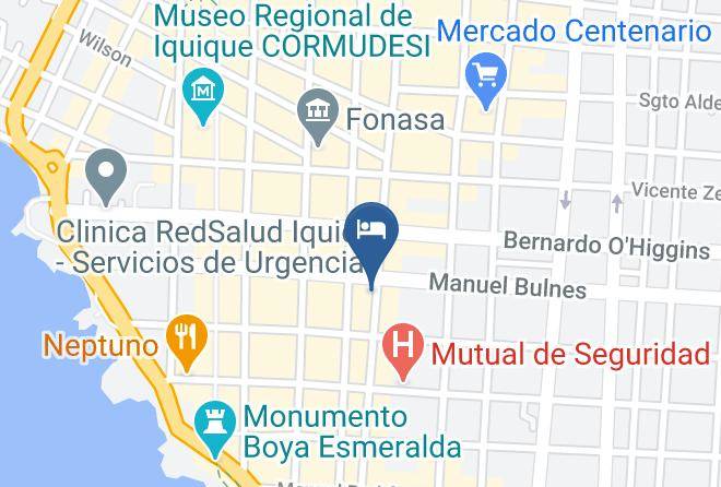 Iquique Province - Hotel Pekin Maps