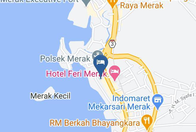 Kota Cilegon - Hotel Pelangi Merak Maps
