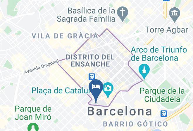Barcelona - Hotel Pelayo Maps