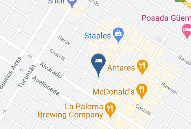 General Pueyrredon Partido - Hotel Pelayo Maps