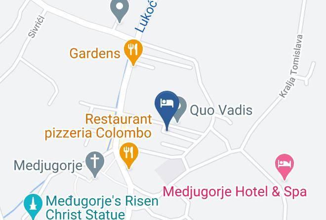 Hercegovacko Neretvanski - Hotel Pelegrino Maps