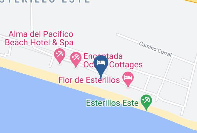 Parrita - Hotel Pelicano Maps