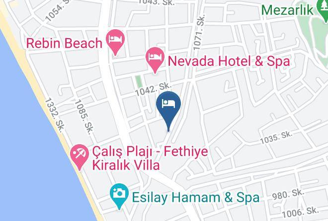 Fethiye - Hotel Pelin Maps