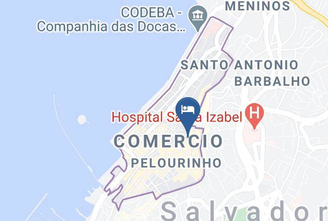 Salvador - Hotel Pelourinho Maps