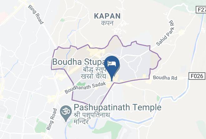 Kathmandu - Hotel Pema And Stupa View Maps