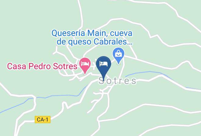 Asturias - Hotel Pena Castil Maps