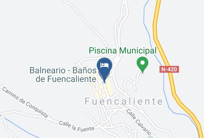 Hotel Pena Escrita Map