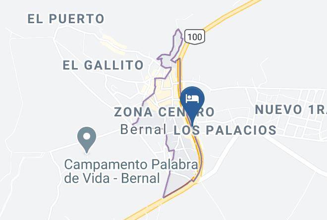 Hotel Pena Real Map