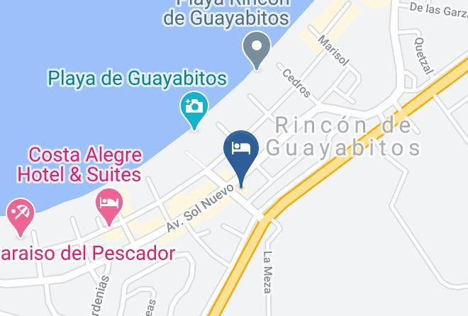 Compostela - Hotel Penamar Maps