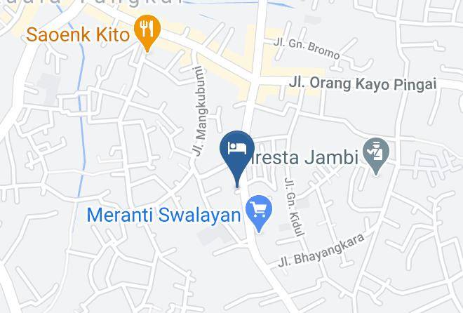 Hotel Penawar Map