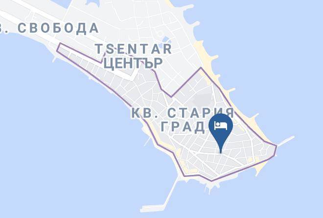 Pomorie - Hotel Peneka Maps