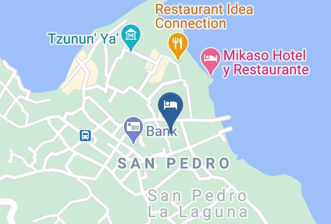 San Pedro La Laguna - Hotel Peneleu Maps