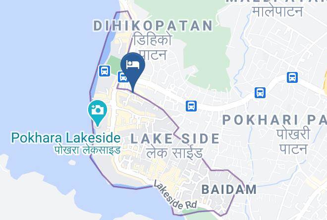 Pokhara - Hotel Peninsula Maps