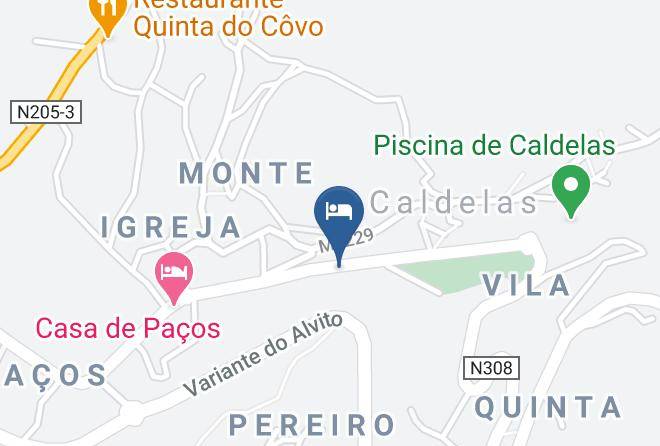 Amares - Hotel Peninsular Maps