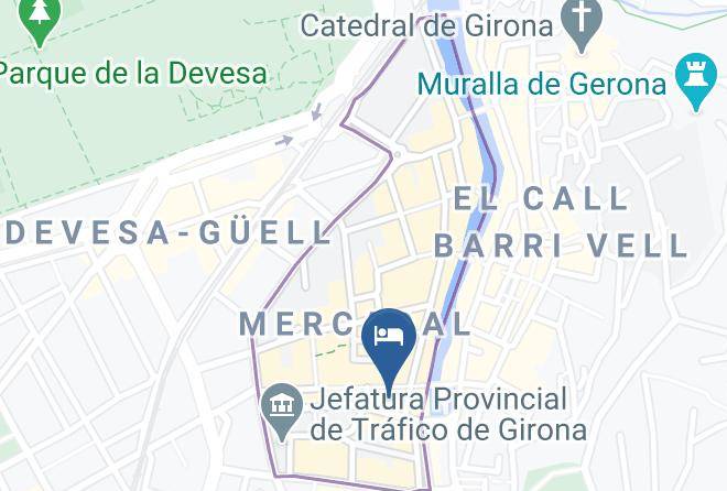 Hotel Peninsular Map