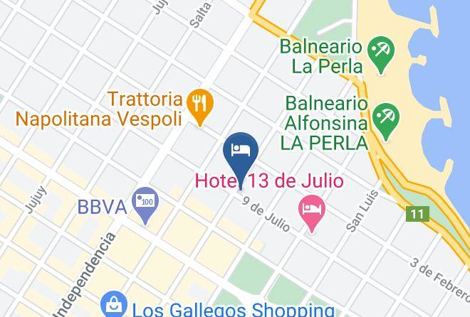 General Pueyrredon Partido - Hotel Peninsular Maps