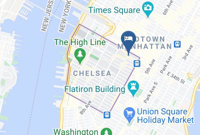 New York - Hotel Pennsylvania Maps