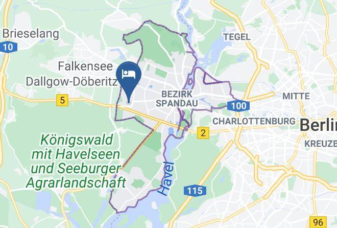 Stadt Berlin - Hotel Joanna Maps