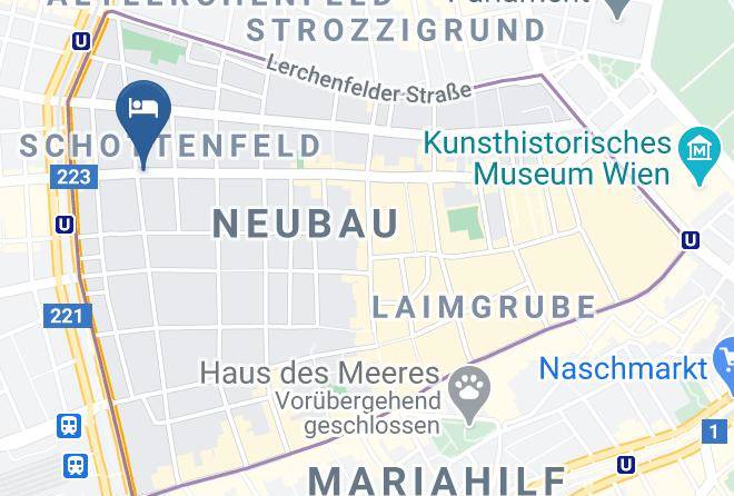 Vienna Neubau - Hotel Alla Lenz Maps
