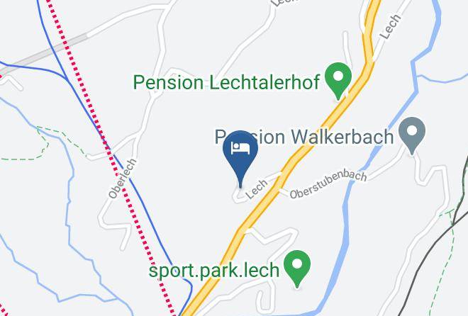 Bludenz - Hotel Pension Almrausch Maps