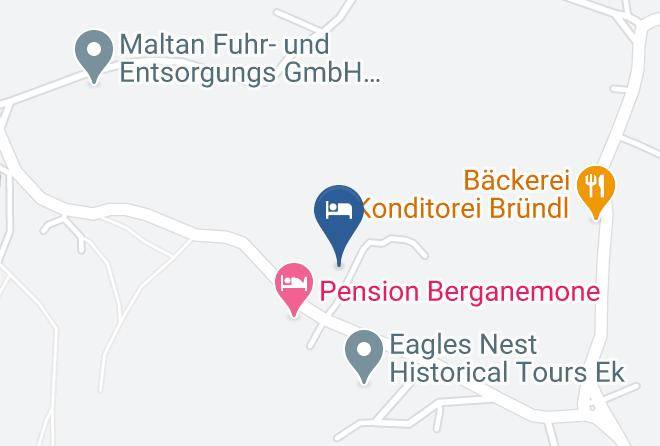 Berchtesgadener Land - Hotel Pension Alpenstern Maps