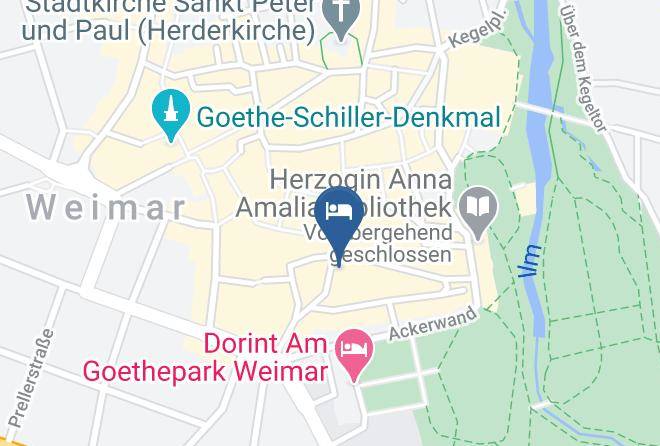 Weimar - Hotel Pension Am Goethehaus Maps
