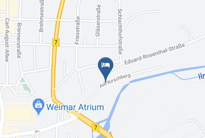 Weimar - Hotel Pension Am Kirschberg Maps