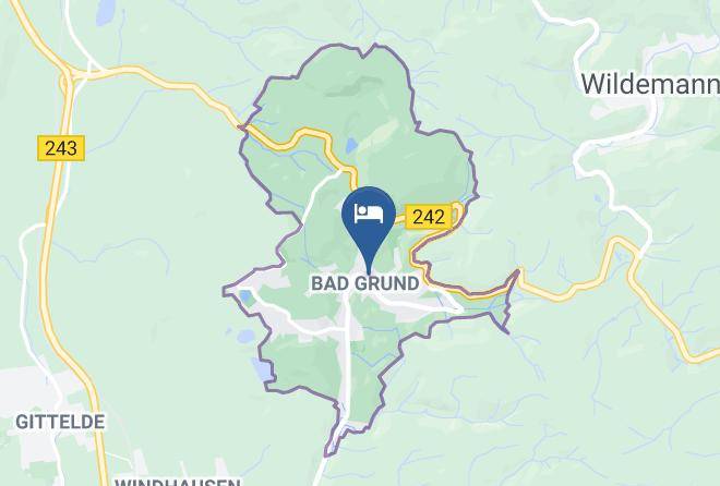 Gottingen - Hotel Pension Am Kurmittelhaus Maps