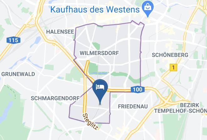 Hotel Pension Am Rudesheimer Platz Map - Berlin - Stadt Berlin