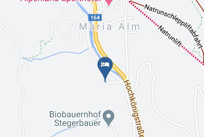 Zell Am See - Hotel Pension Annerlhof Maps