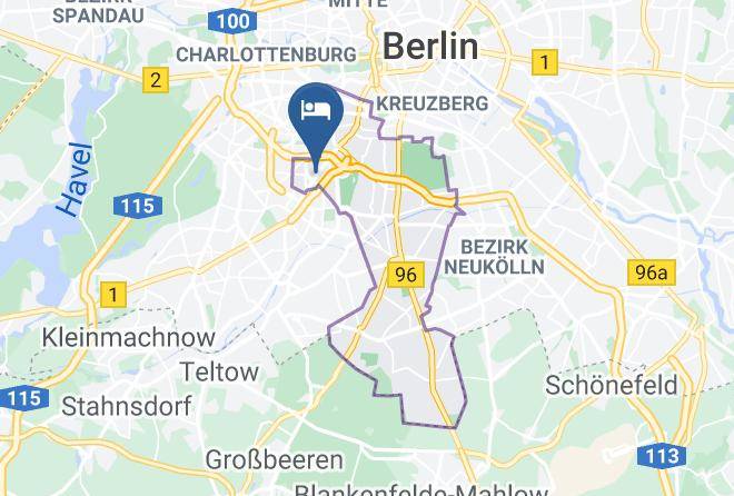 Stadt Berlin - Hotel Pension Aurora Maps