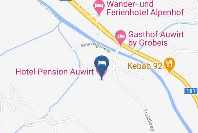 Kitzbuhel - Hotel Pension Auwirt Maps