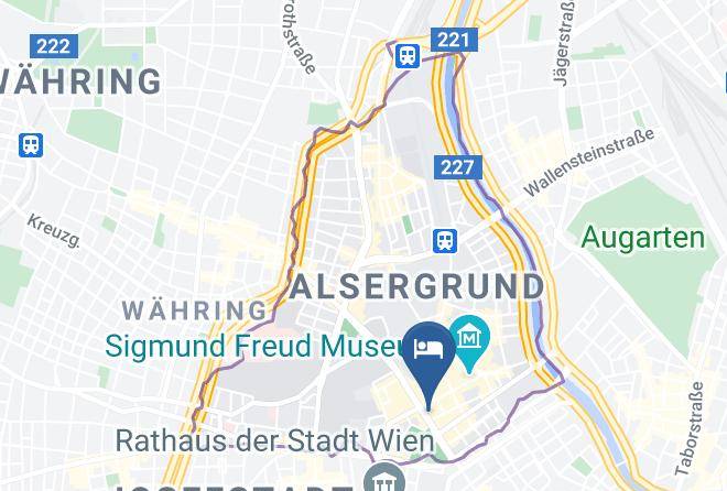 Hotel Pension Baron Am Schottentor Map