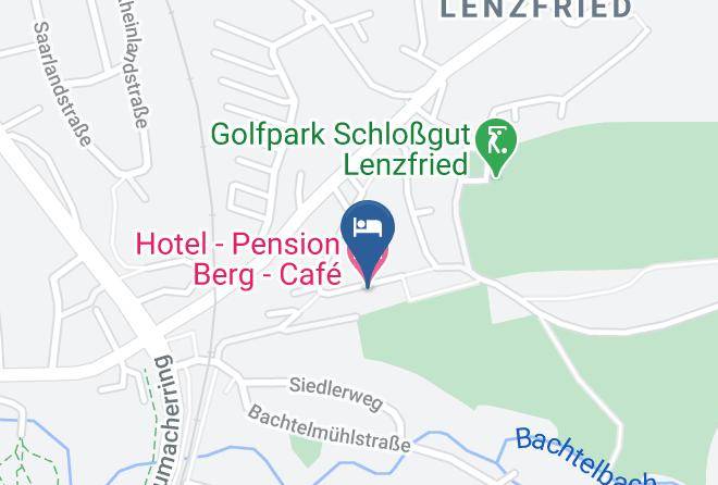 Kempten Allgau - Hotel Pension Berg Cafe Maps
