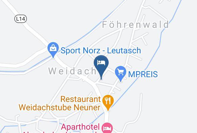 Innsbruck Land - Hotel Pension Bergfrieden Maps