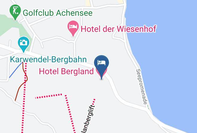 Schwaz - Hotel Bergland Maps
